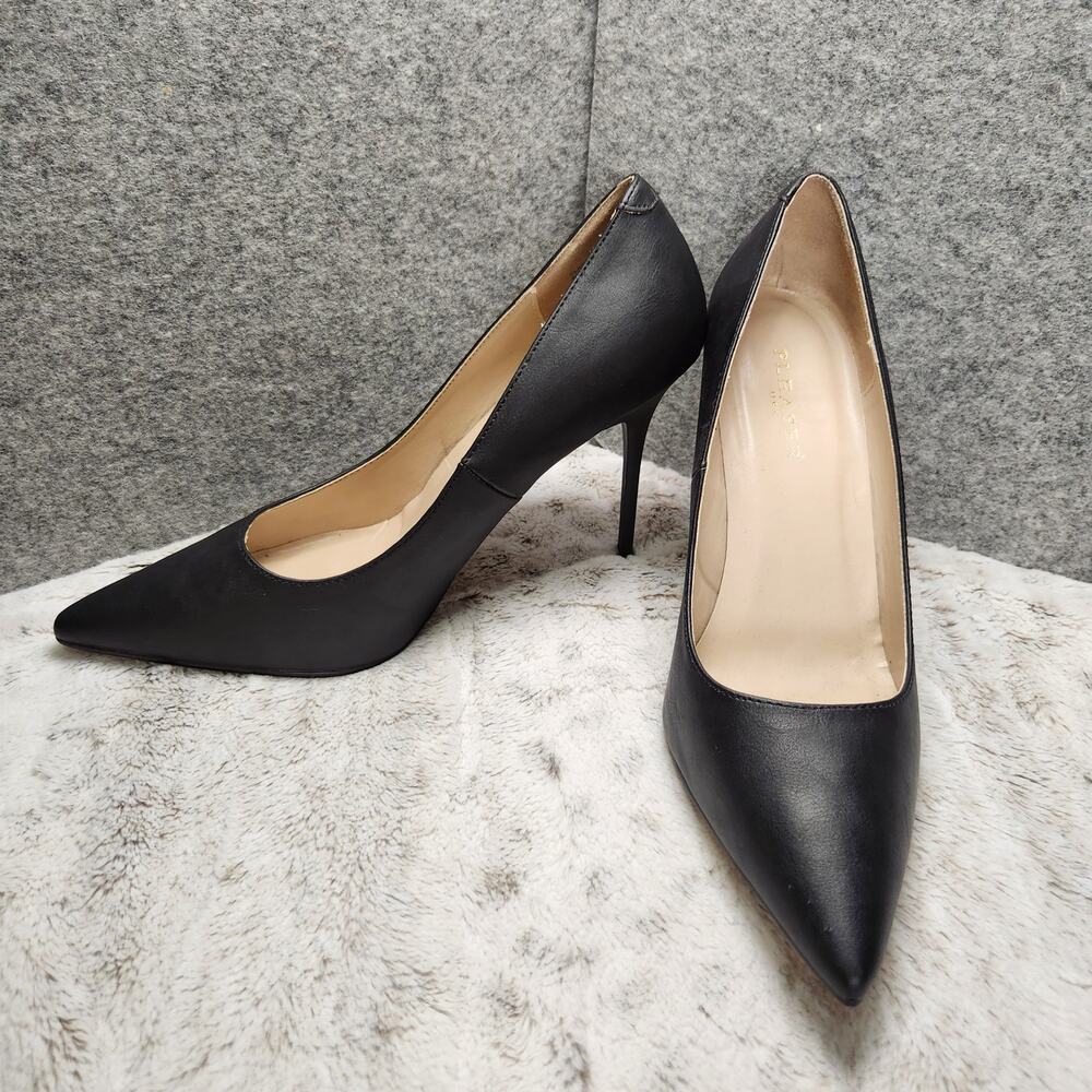 Pleaser USA Classique 20 Matte Black Vegan Leather Heels Pumps - 11 (Used) - Picture 6 of 8